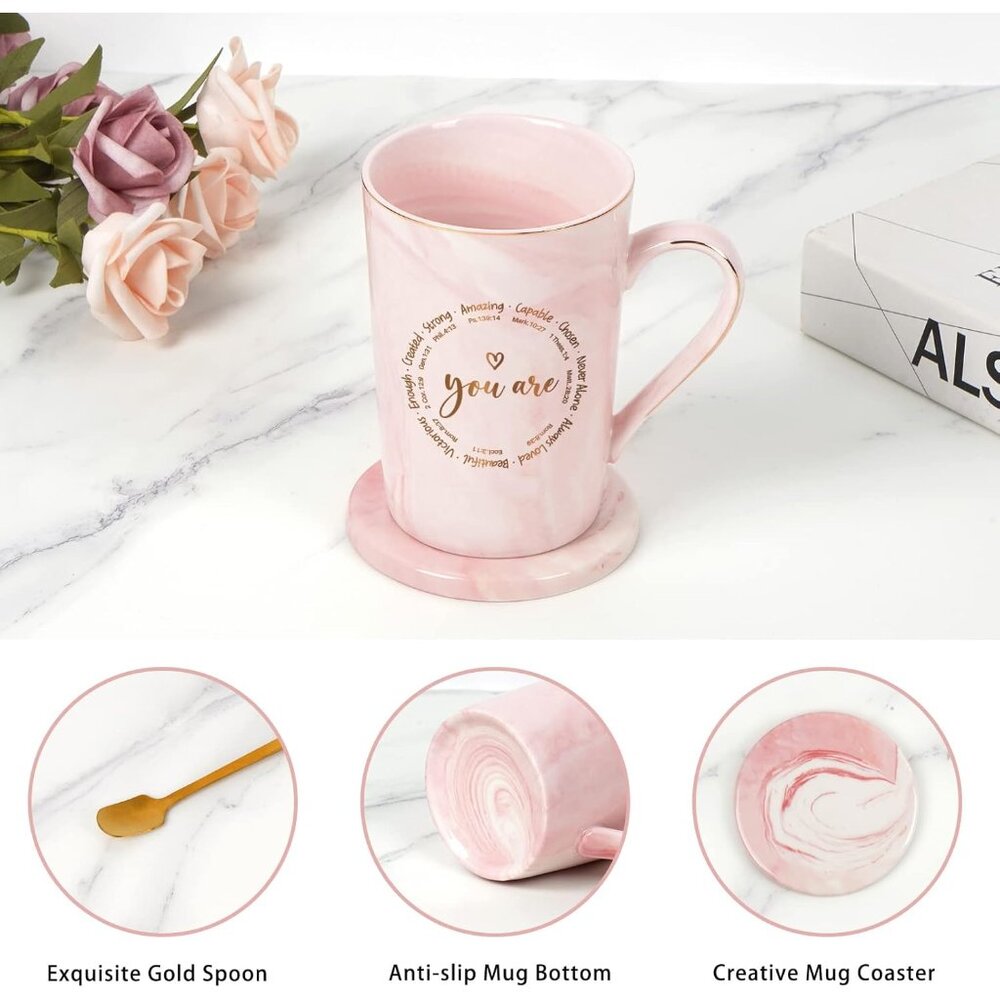 Christian Gifts for Women, You Are Inspirational Coffee Mugs, Religious Gifts, I - Picture 6 of 9